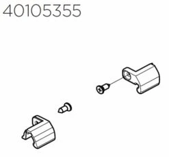 Thule Chariot Cross 2 Ersatzteil Weather Cover Hooks 17-X