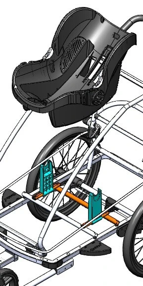 Qeridoo Babyschalen-Adapter 2017 + 2018 2 Qeridoo Babyschalen-Adapter 2017 + 2018 – Bild 2