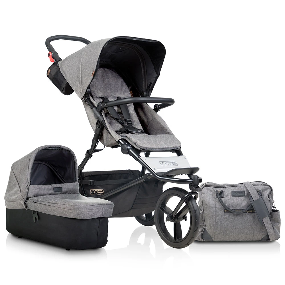 Mountain Buggy Urban Jungle Luxury Kinderwagen-Set Herringbone 2021 1 Mountain Buggy Urban Jungle Luxury Kinderwagen-Set Herringbone 2021