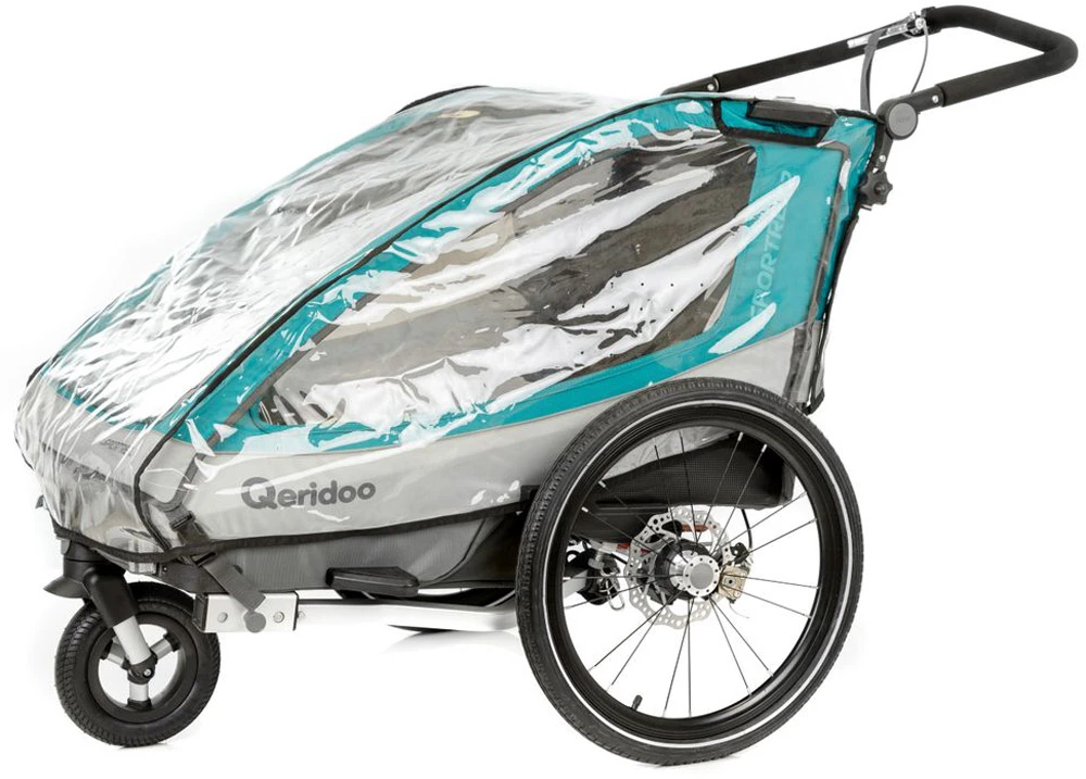 Qeridoo Regenverdeck Für Fahrradanhänger 2018 1 Qeridoo Regenverdeck Für Fahrradanhänger 2018